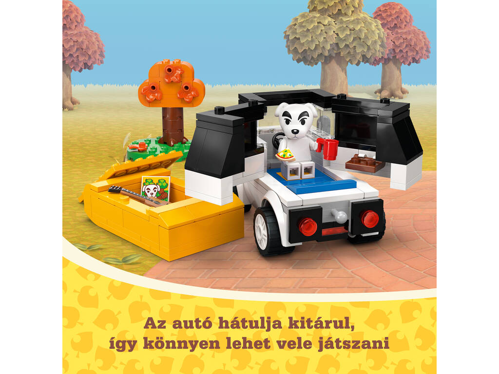 Lego Animal Crossing Totakeke Konzert auf der Plaza 77052
