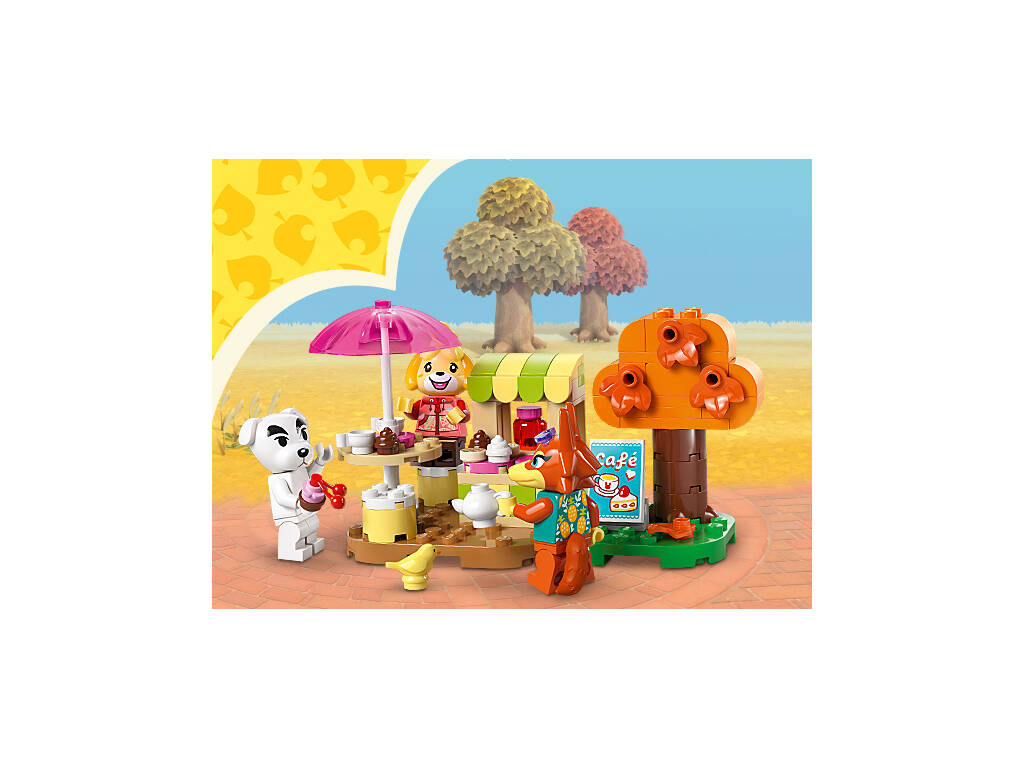 Lego Animal Crossing Totakeke Konzert auf der Plaza 77052
