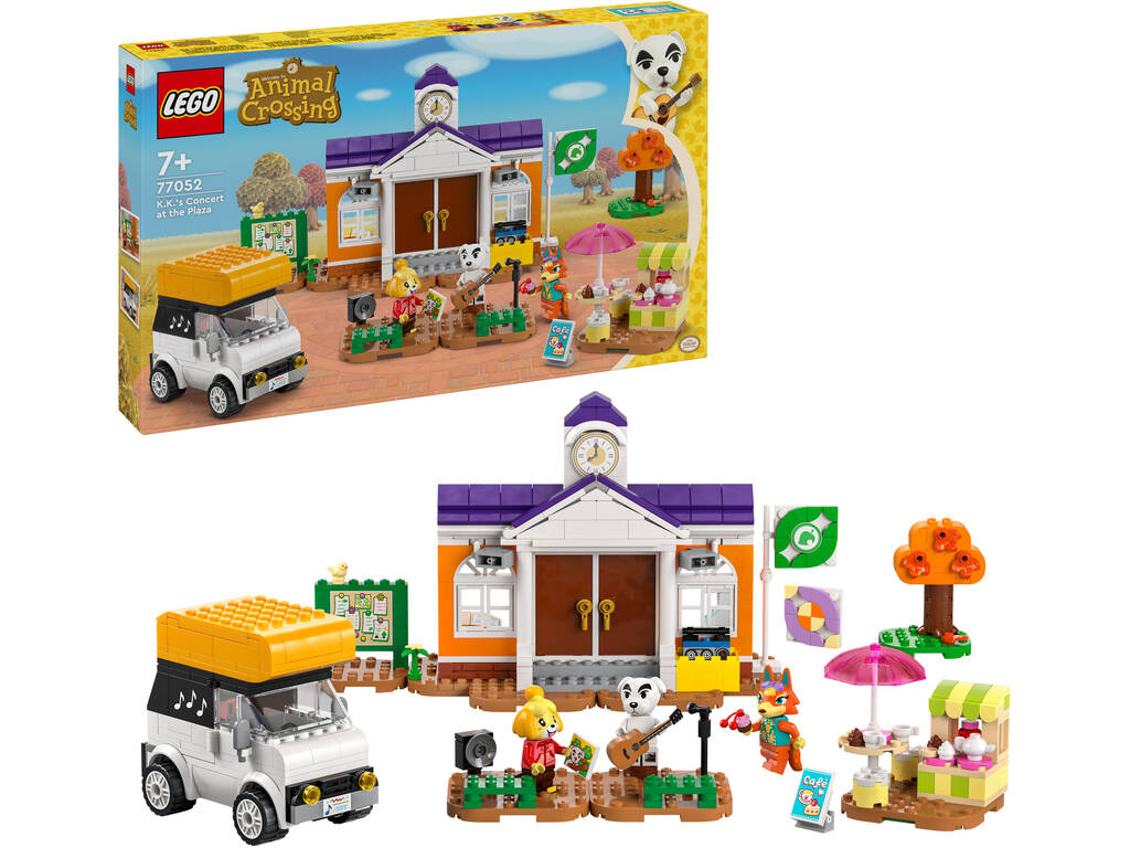 Lego Animal Crossing Totakeke Konzert auf der Plaza 77052

