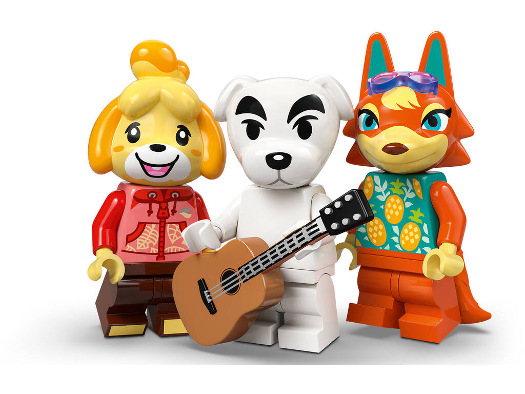Lego Animal Crossing Totakeke Konzert auf der Plaza 77052
