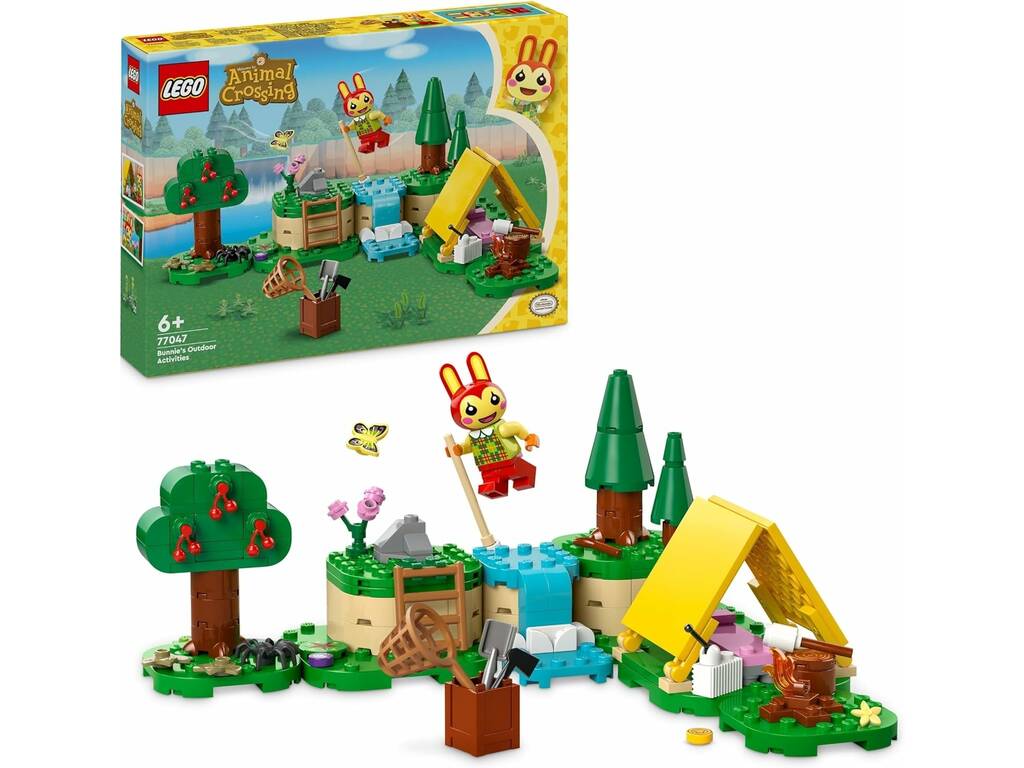 Lego Animal Crossing Attività all'aperto con Bunnie 77047