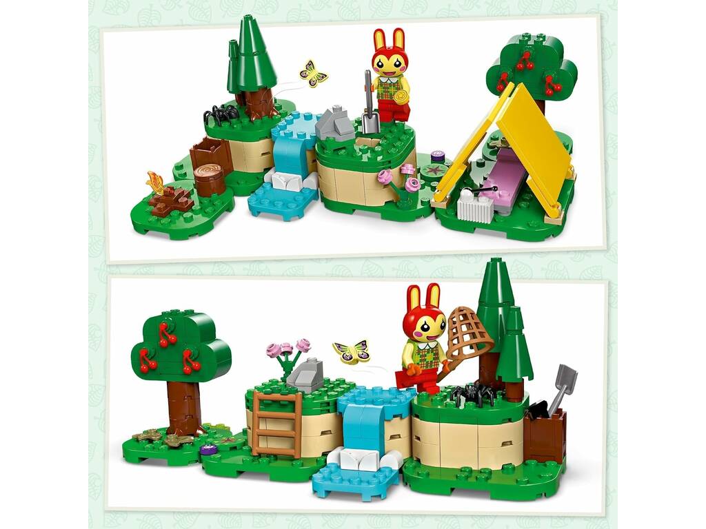 Lego Animal Crossing Attività all'aperto con Bunnie 77047
