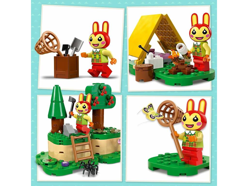 Lego Animal Crossing Attività all'aperto con Bunnie 77047