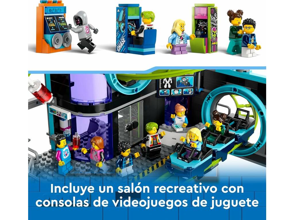 Lego City Montagna russa di robot world 60421