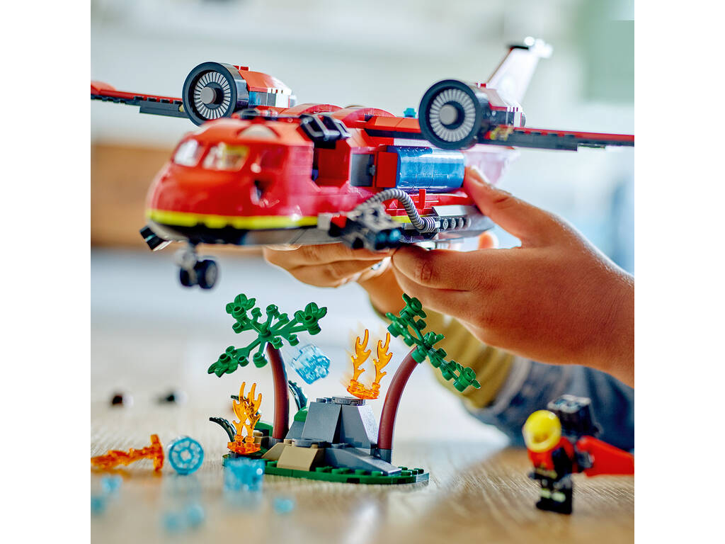 Lego City Aereo di soccorso antincendio 60413
