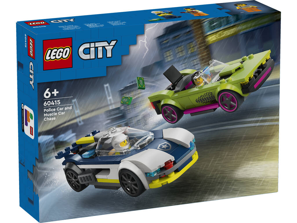 Lego City Police Car et Power Sports Car 60415