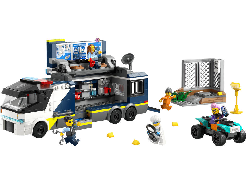Lego City Laboratorio Criminale Mobile della Polizia 60418