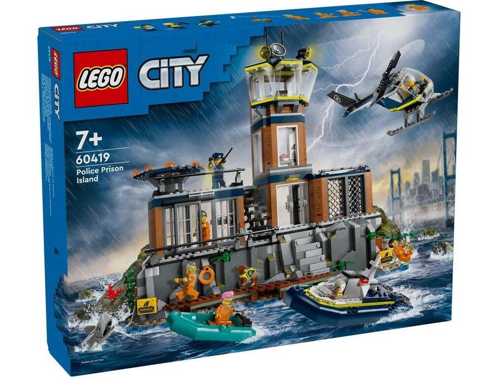 Lego City Polizeigefängnisinsel 60419