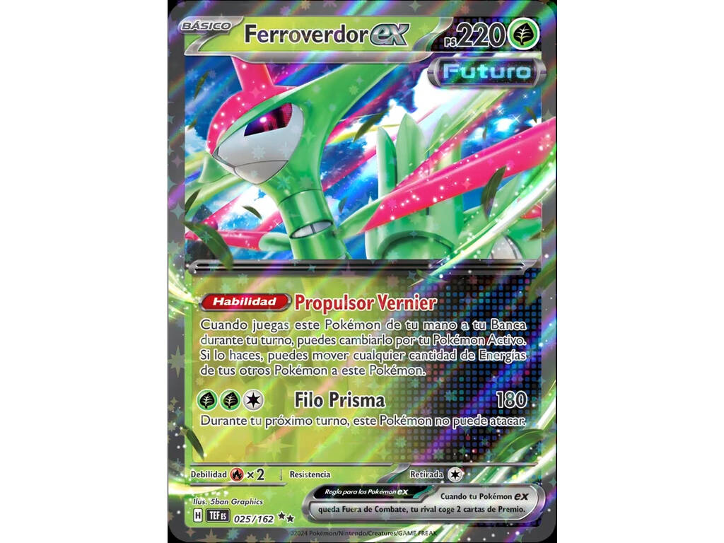 Pokémon TCG Sobre en Blister Escarlata y Púrpura Fuerzas Temporales Bandai PC50477