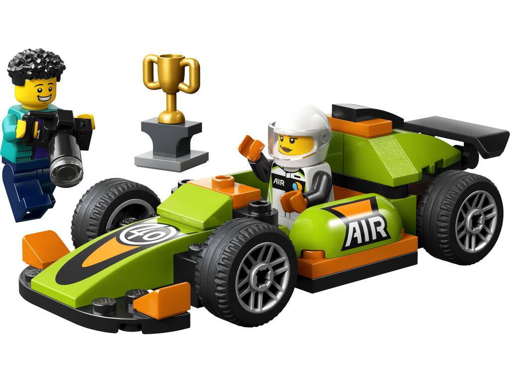 Lego City auto sportiva da corsa verde 60399
