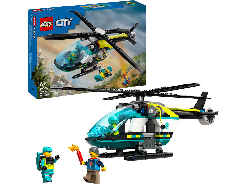 Lego City Hélicoptère de secours 60405