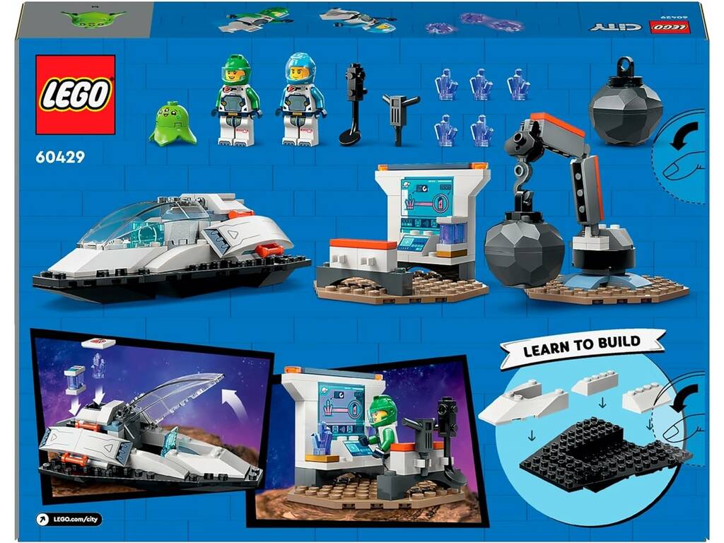 Lego City Space Astronave e Scoperta dell'Asteroide 60429