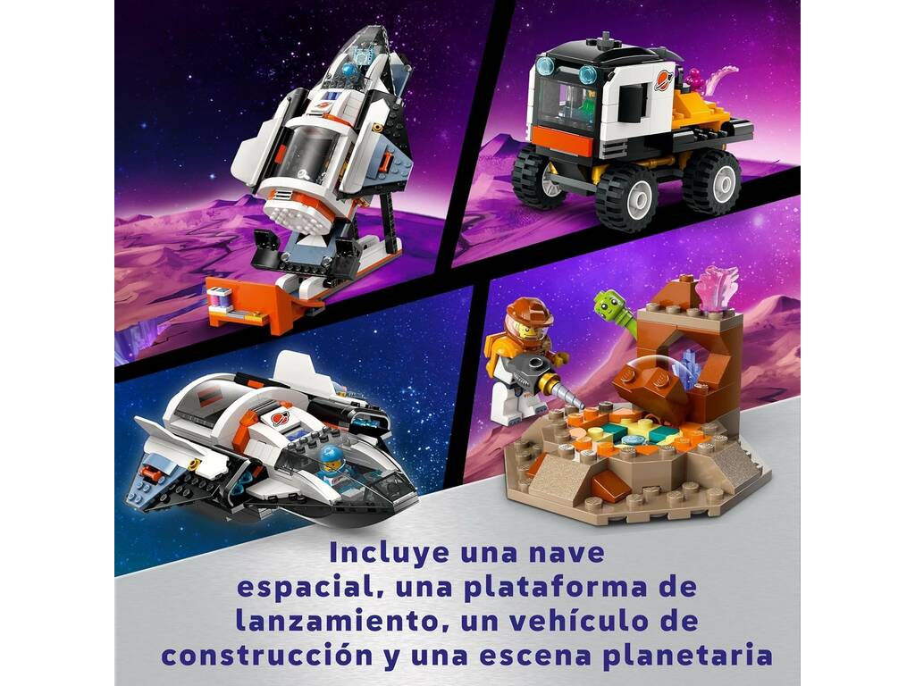 Lego City Space Base spatiale et aire de lancement 60434