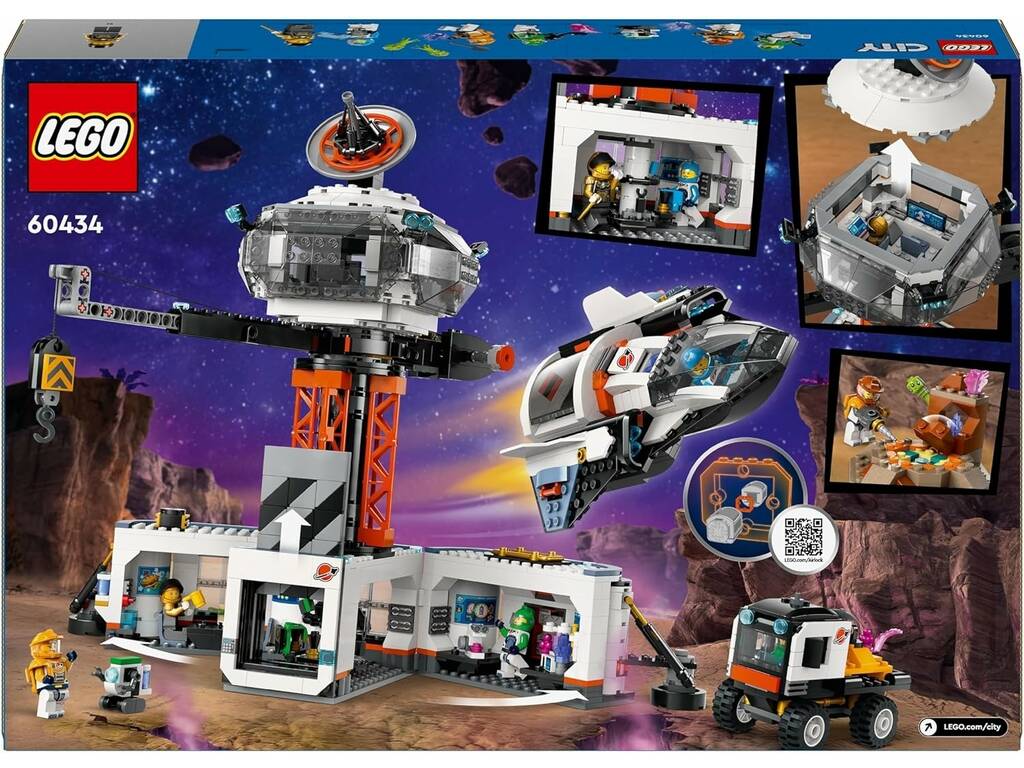 Lego City Space Base spatiale et aire de lancement 60434