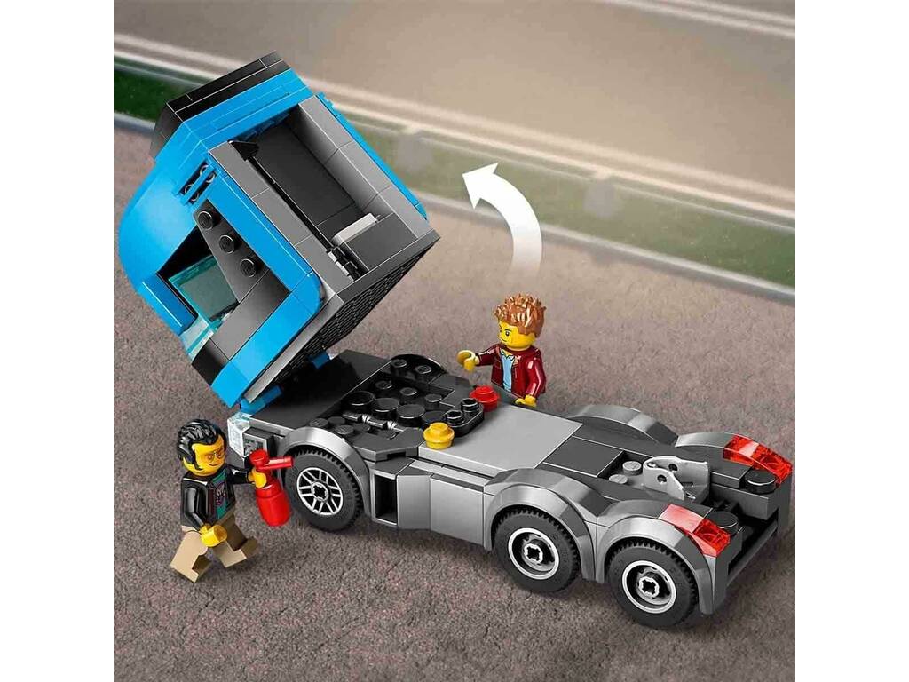 Camion de transport Lego City avec voitures de sport 60408