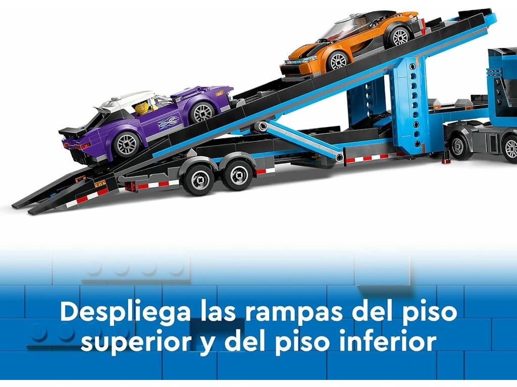 Camion de transport Lego City avec voitures de sport 60408