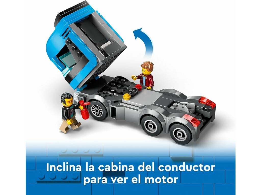 Camion de transport Lego City avec voitures de sport 60408
