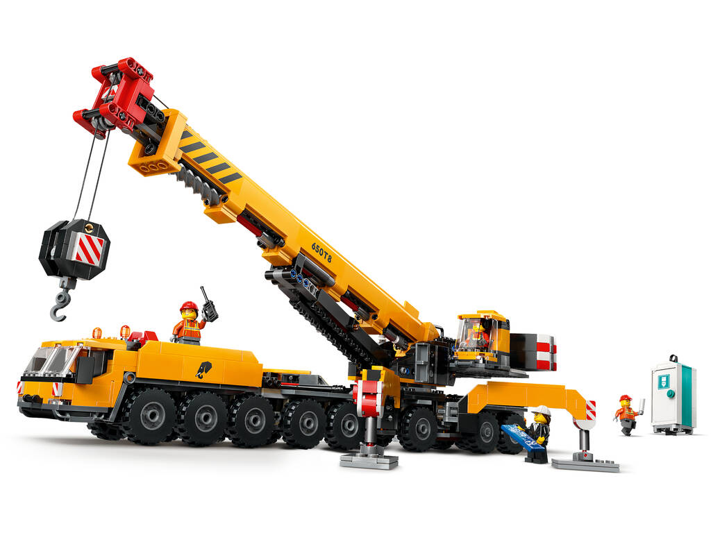 Grue de chantier mobile Lego City jaune 60409