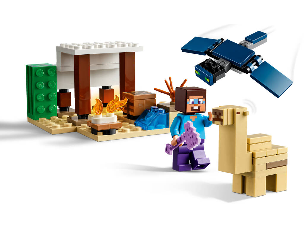 Lego Minecraft Expedition Steve va dans le désert 21251