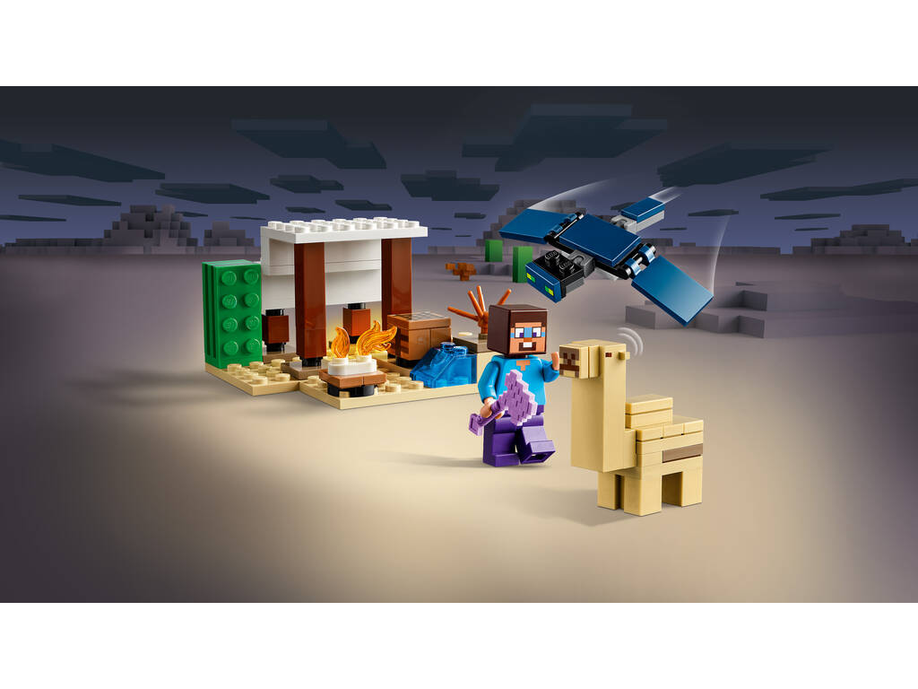 Lego Minecraft Expedition Steve va dans le désert 21251