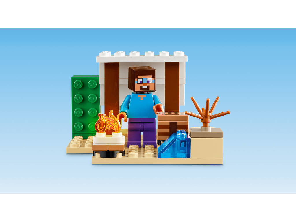 Lego Minecraft Expedition Steve va dans le désert 21251