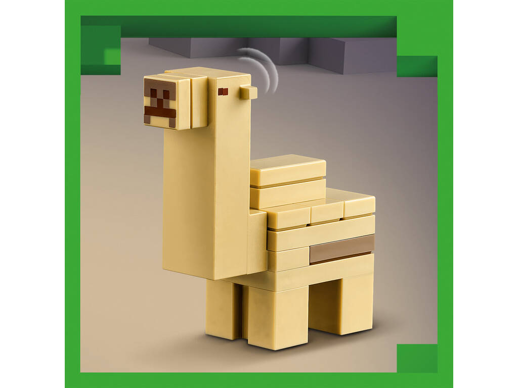 Lego Minecraft Expedition Steve va dans le désert 21251