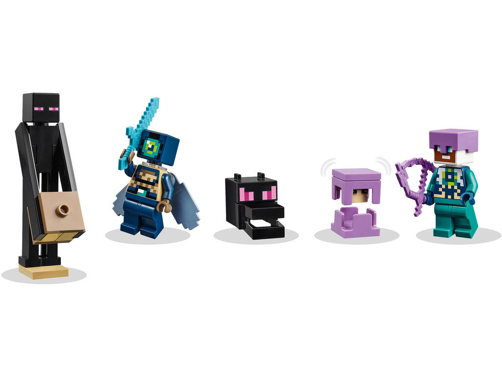 Lego Minecraft Ender le dragon et le vaisseau de la fin 21264