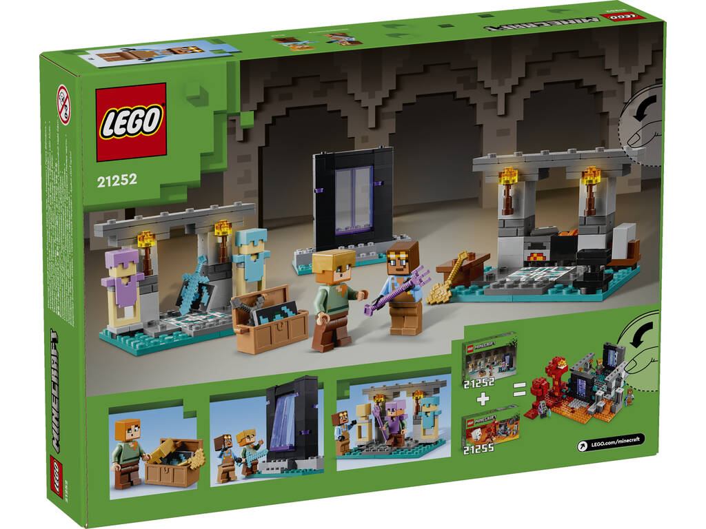 Lego Minecraft L'armurerie 21252