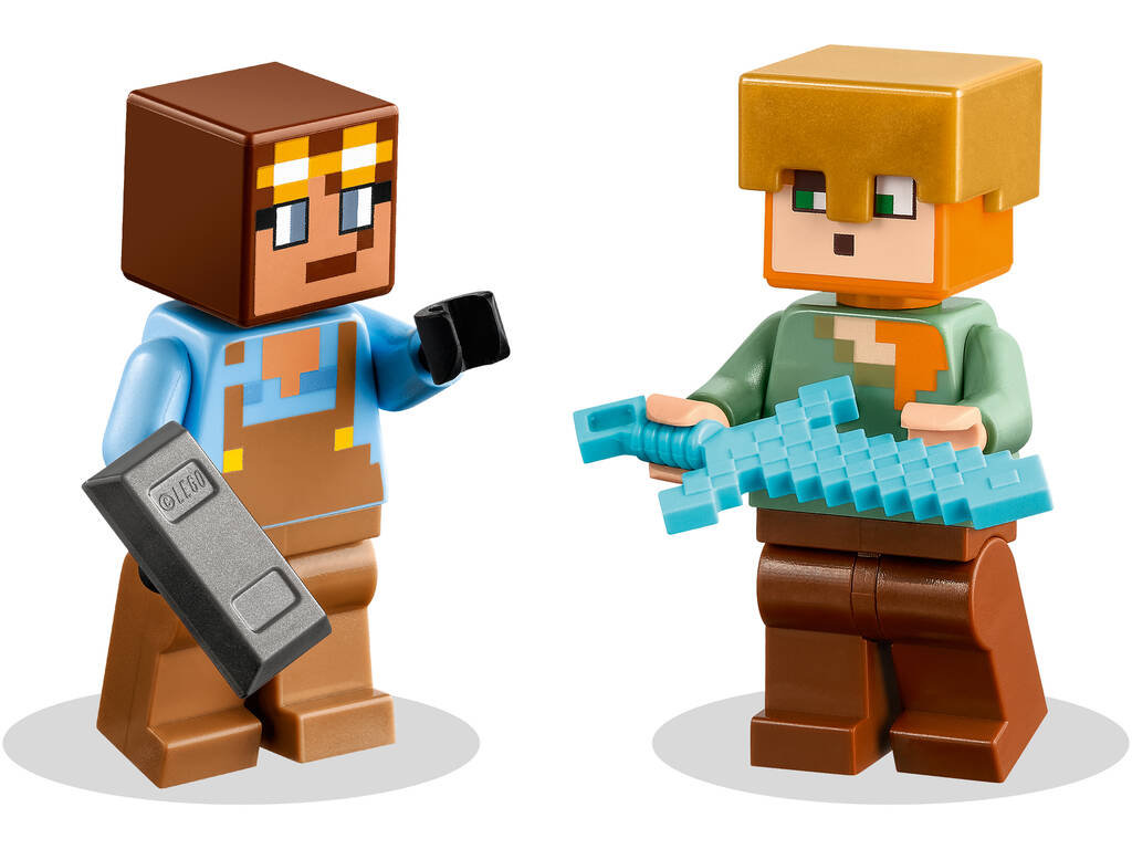 Lego Minecraft L'armurerie 21252