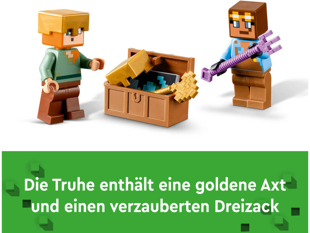 Lego Minecraft L'armurerie 21252