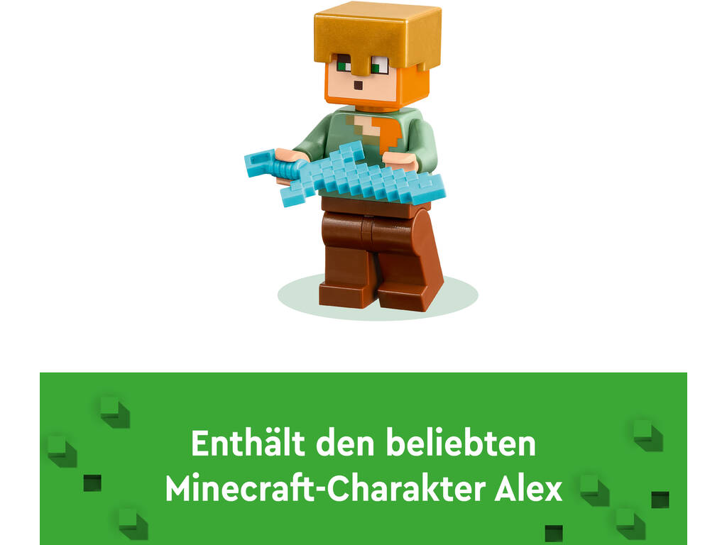 Lego Minecraft L'armurerie 21252