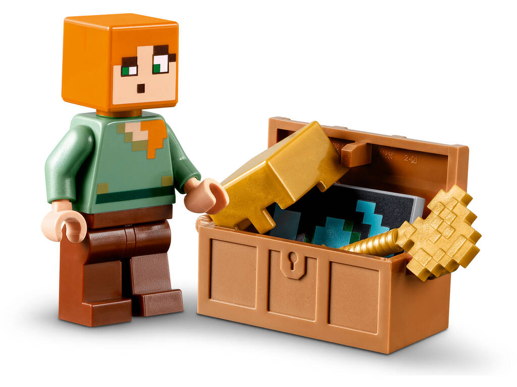 Lego Minecraft L'armurerie 21252