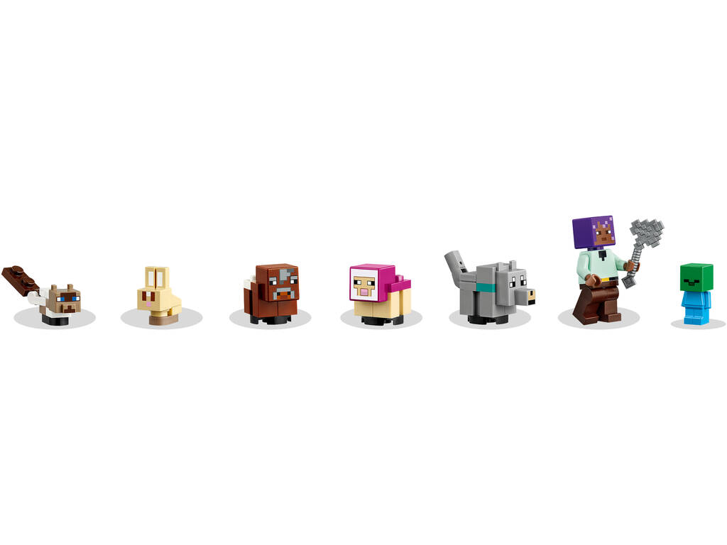 Lego Minecraft Sanctuaire d'animaux 21253