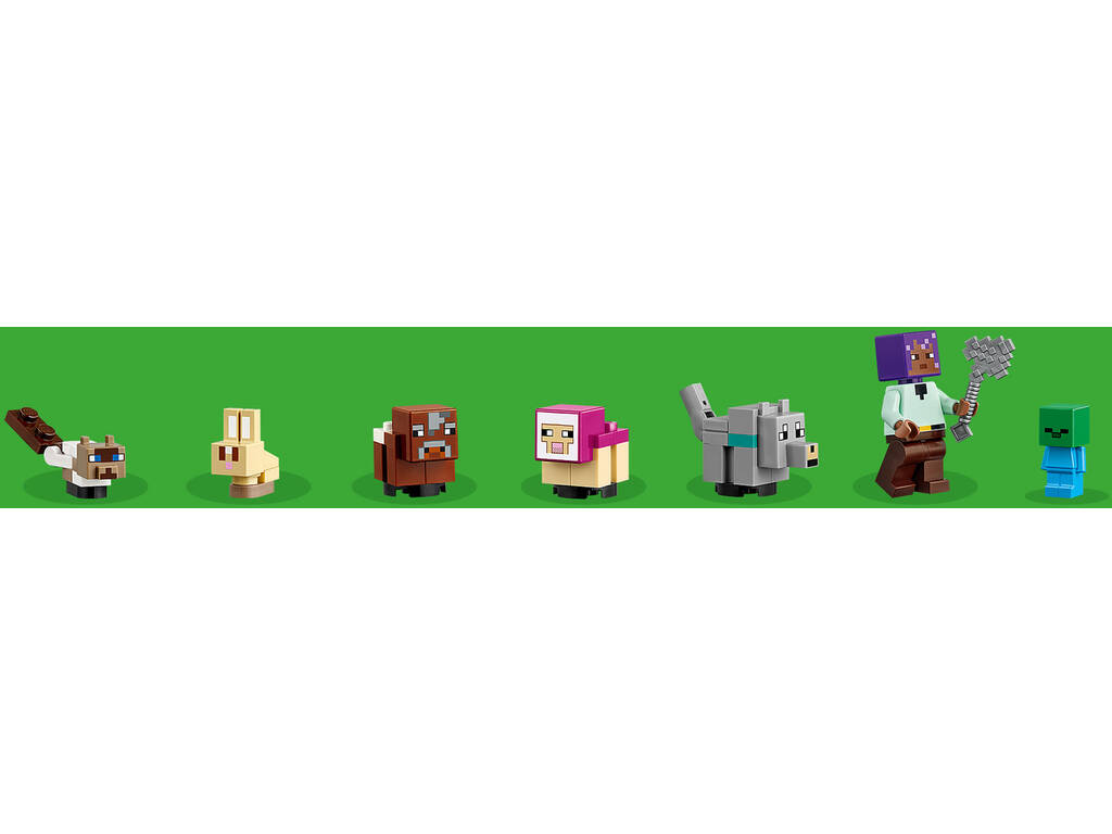 Lego Minecraft Sanctuaire d'animaux 21253