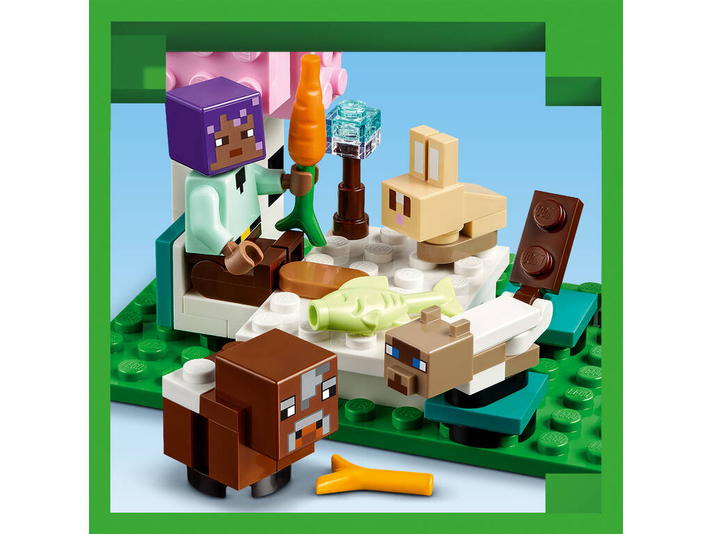 Lego Minecraft Sanctuaire d'animaux 21253