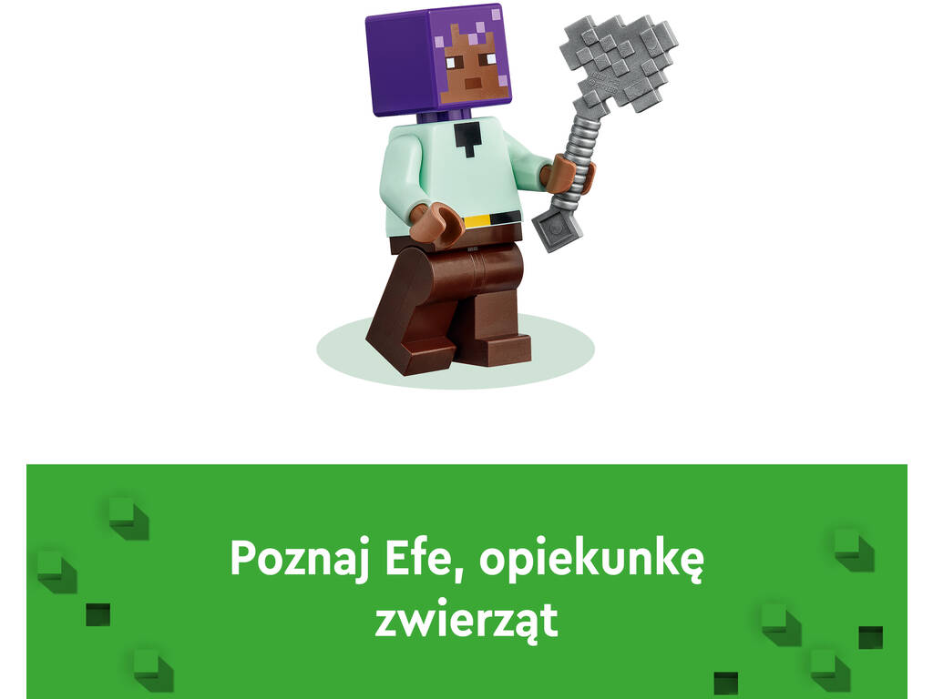 Lego Minecraft Sanctuaire d'animaux 21253