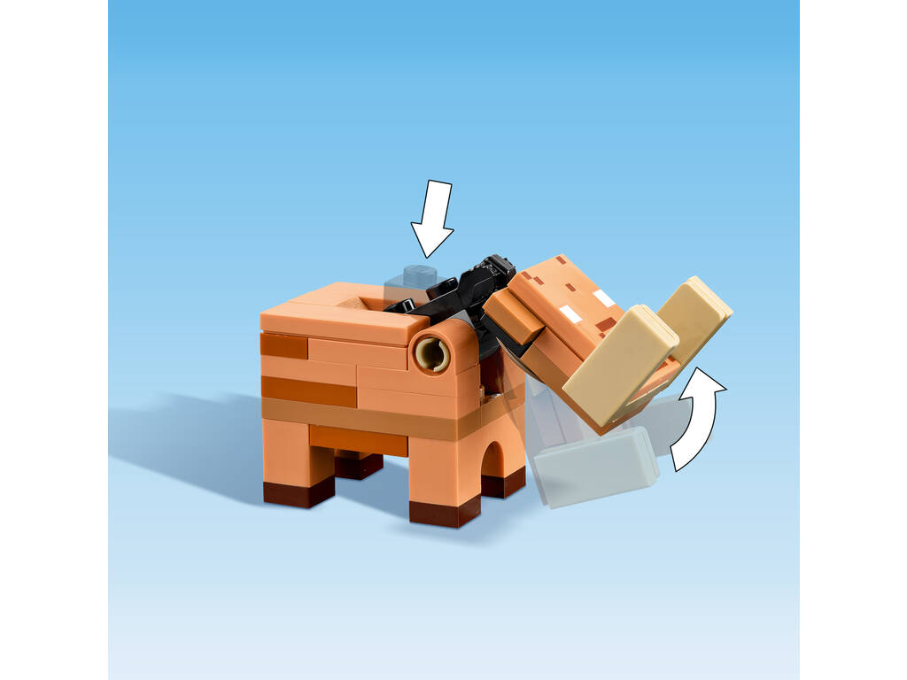 Lego Minecraft La Emboscada en el Portal del Nether 21255