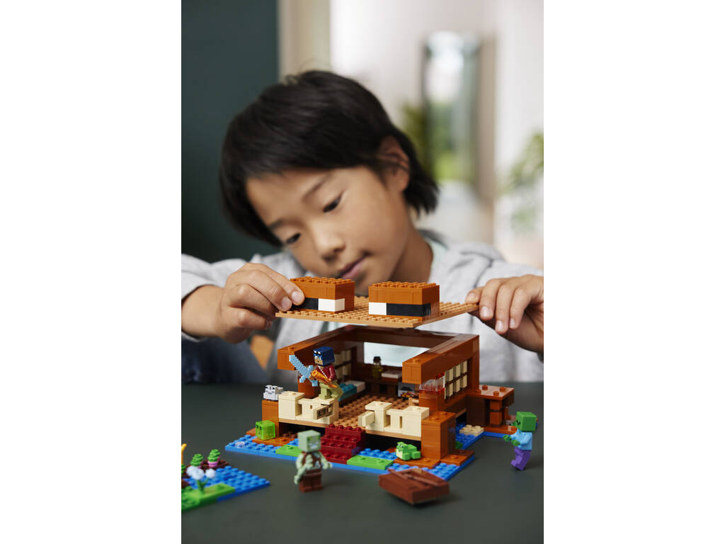 Lego Minecraft La Casa Rana 21256
