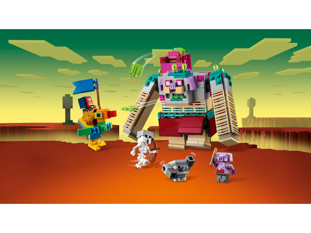 Lego Minecraft Legends El Duelo Contra el Devorador 21257