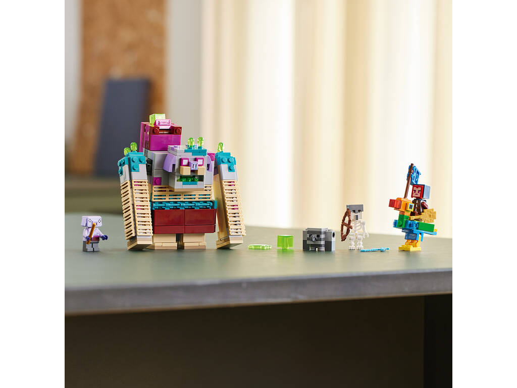 Lego Minecraft Legends El Duelo Contra el Devorador 21257