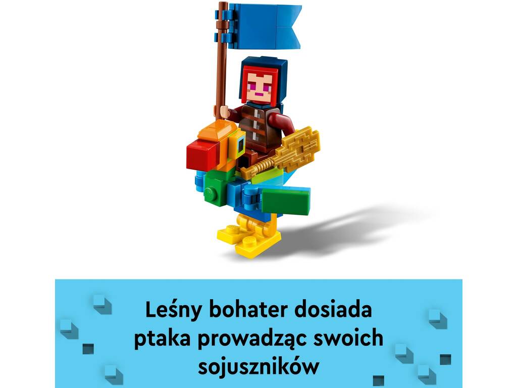 Lego Minecraft Legends El Duelo Contra el Devorador 21257