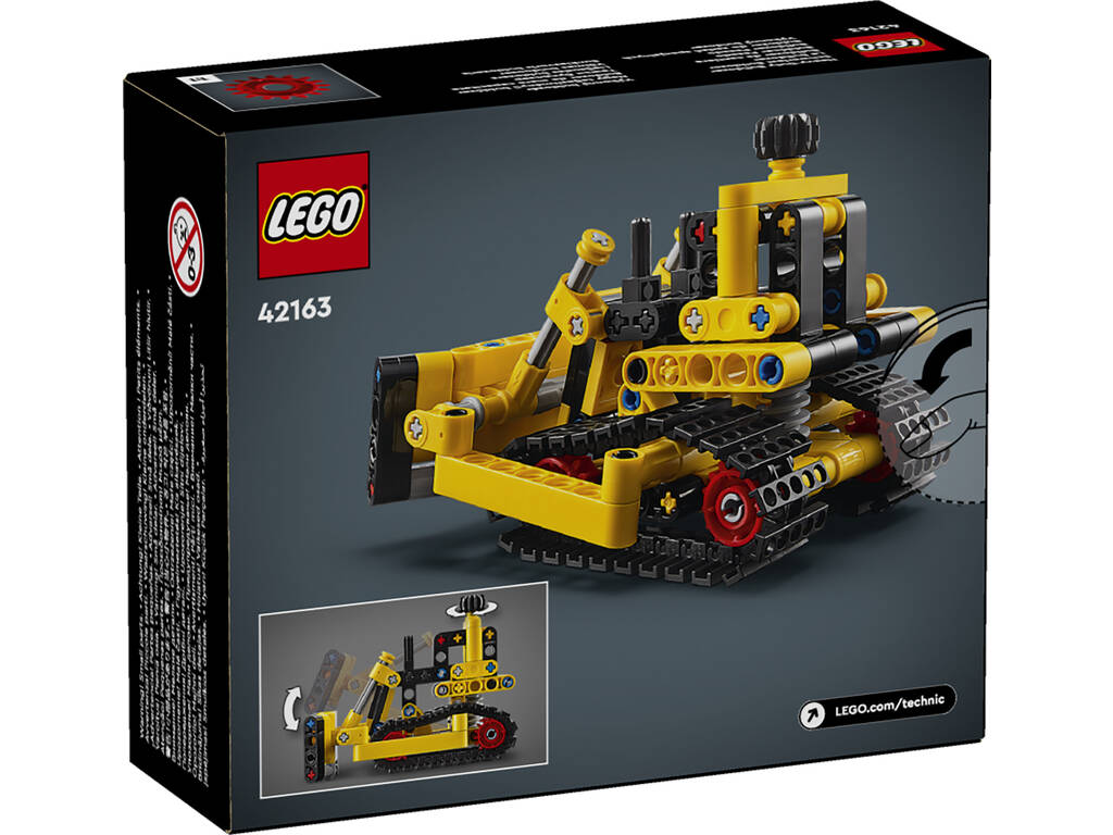Lego Technic Bulldozer pesante 42163