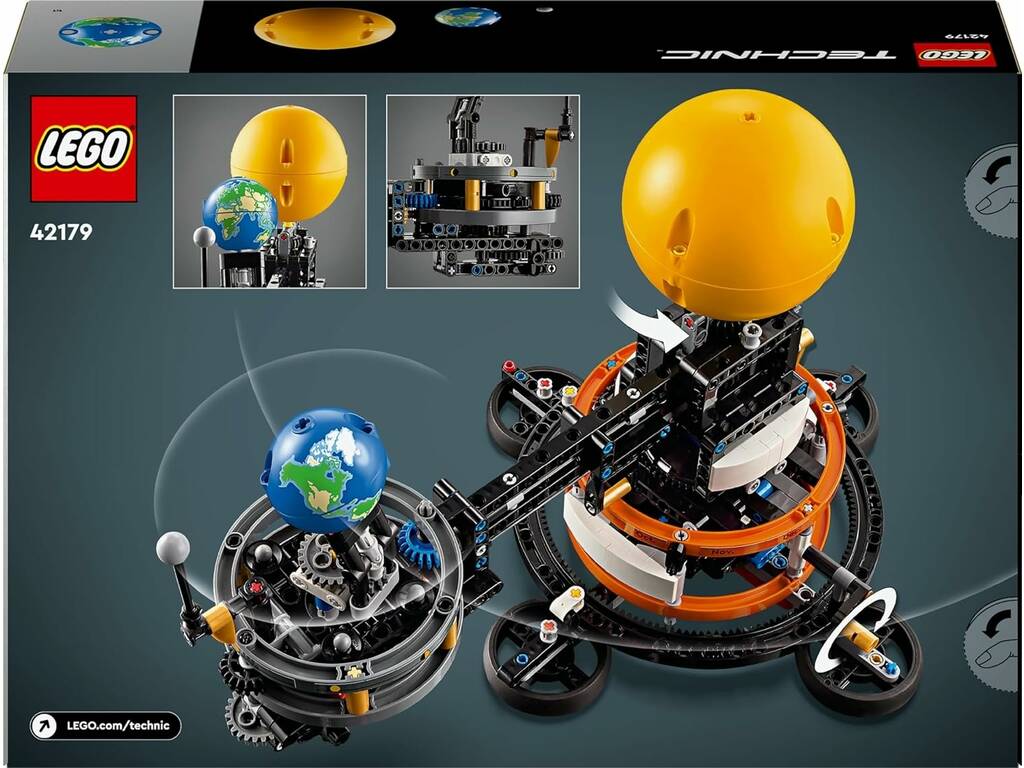 Lego Technic Space Planète Terre et Lune en orbite 42179