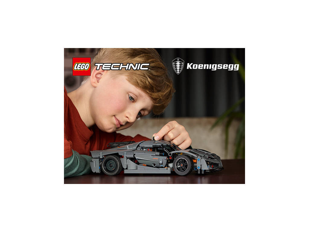 Lego Technic Hypercar Koenigsegg Jesko Absolut Grey 42173