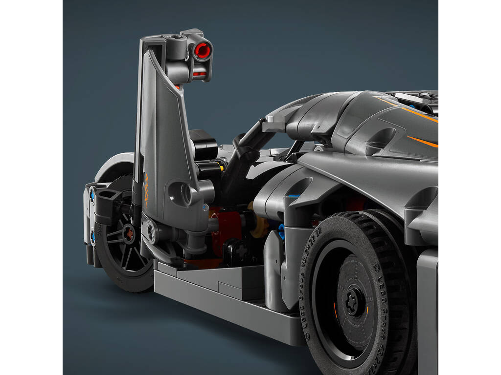 Lego Technic Hypercar Koenigsegg Jesko Absolut Grey 42173