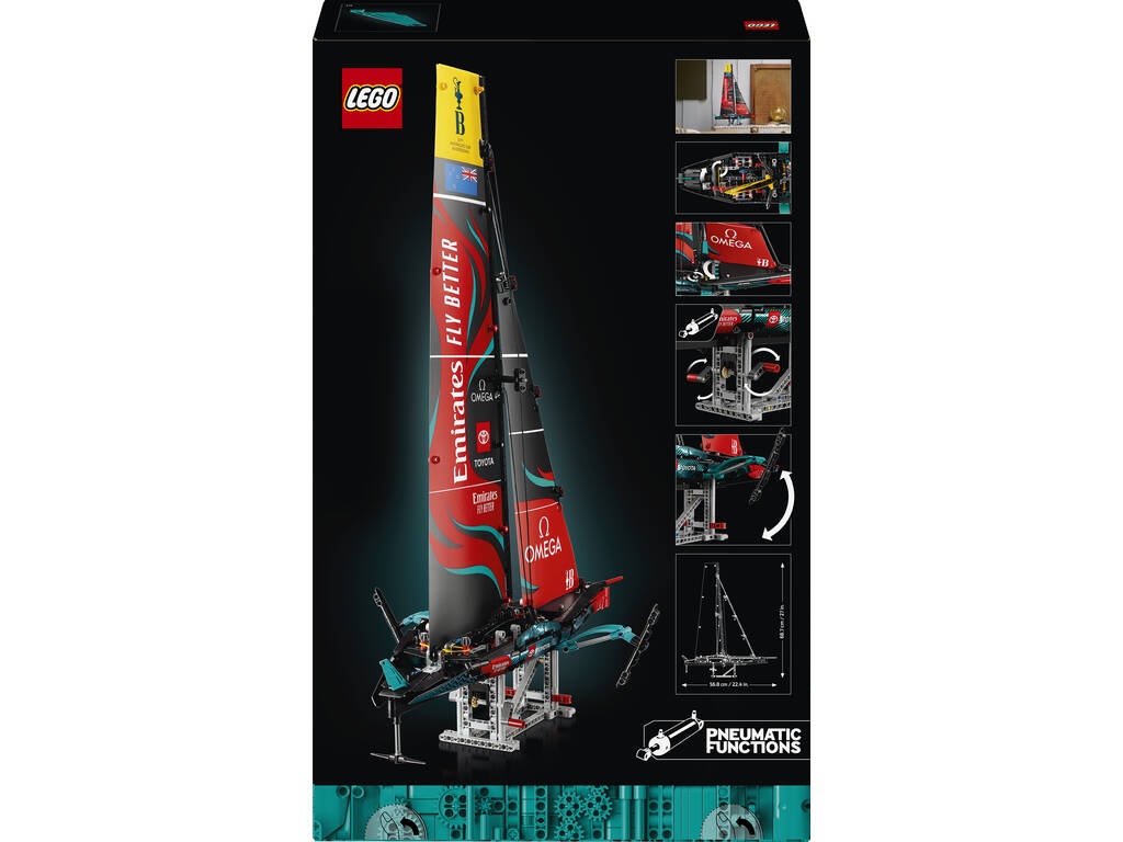 Lego Technic Yacht Emirates Team New Zealand AC75 42174