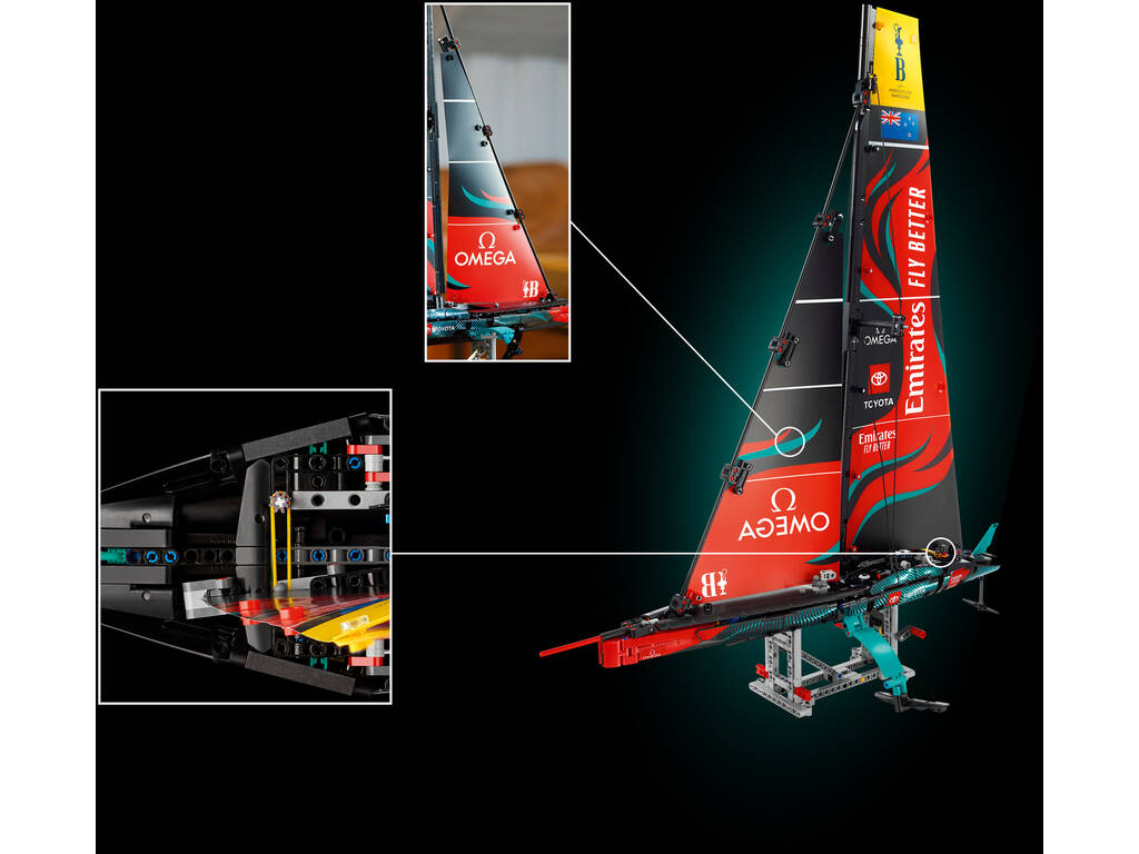Lego Technic Yacht Emirates Team New Zealand AC75 42174