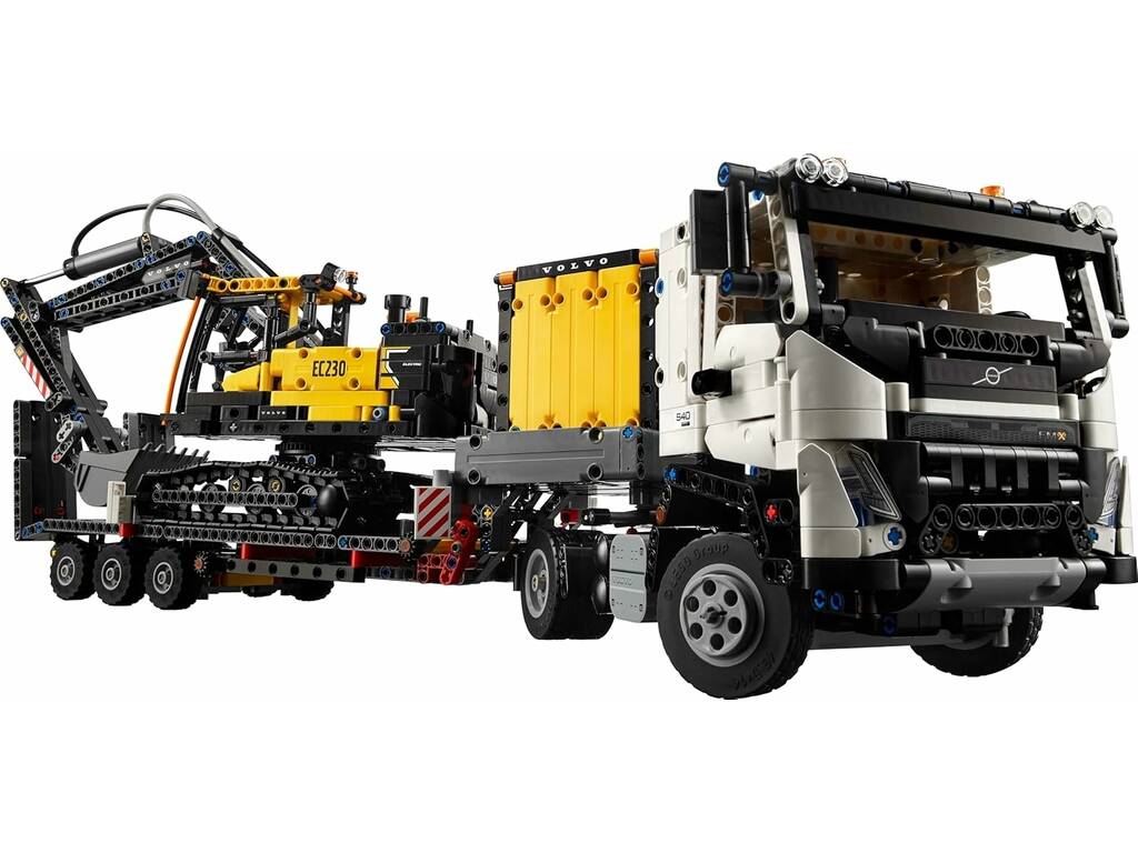 Lego Technic Camion FMX ed escavatore elettrico EC230 Volvo 42175