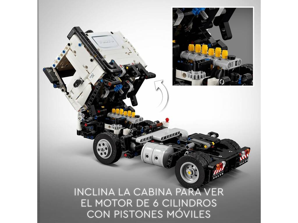 Lego Technic Camion FMX ed escavatore elettrico EC230 Volvo 42175