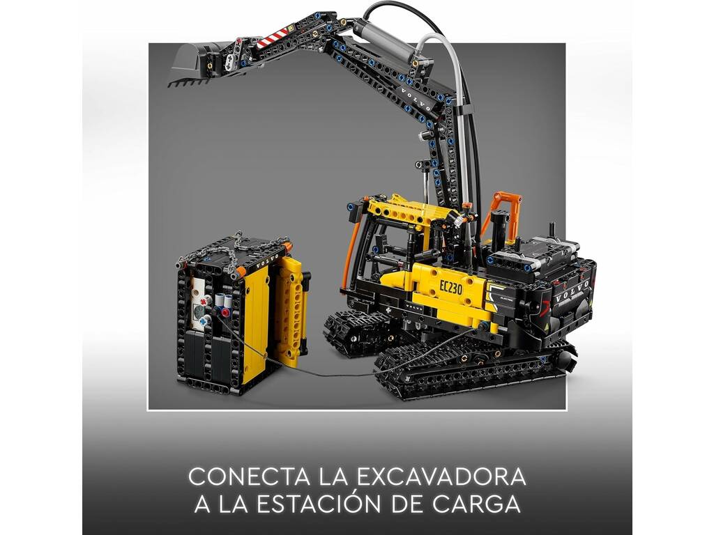 Lego Technic Camion FMX ed escavatore elettrico EC230 Volvo 42175